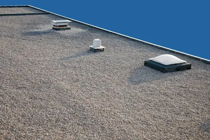 Flat Roof with Gravel